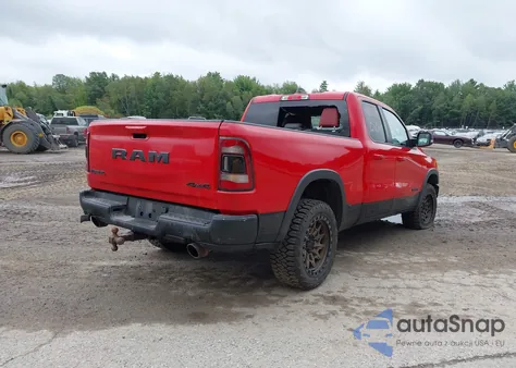 2019 Ram 1500 Rebel 4X4 6'4 Box из США, поврежденный, VIN 1C6SRFET3KN831977
